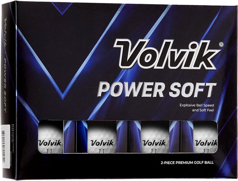 Volvik Power Soft Golf Balls (White) - Image 1